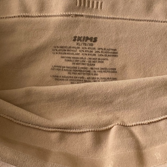 New Skims Seamless Sculpt High Wasted‎ Thong Clay Size XL - Picture 6 of 6